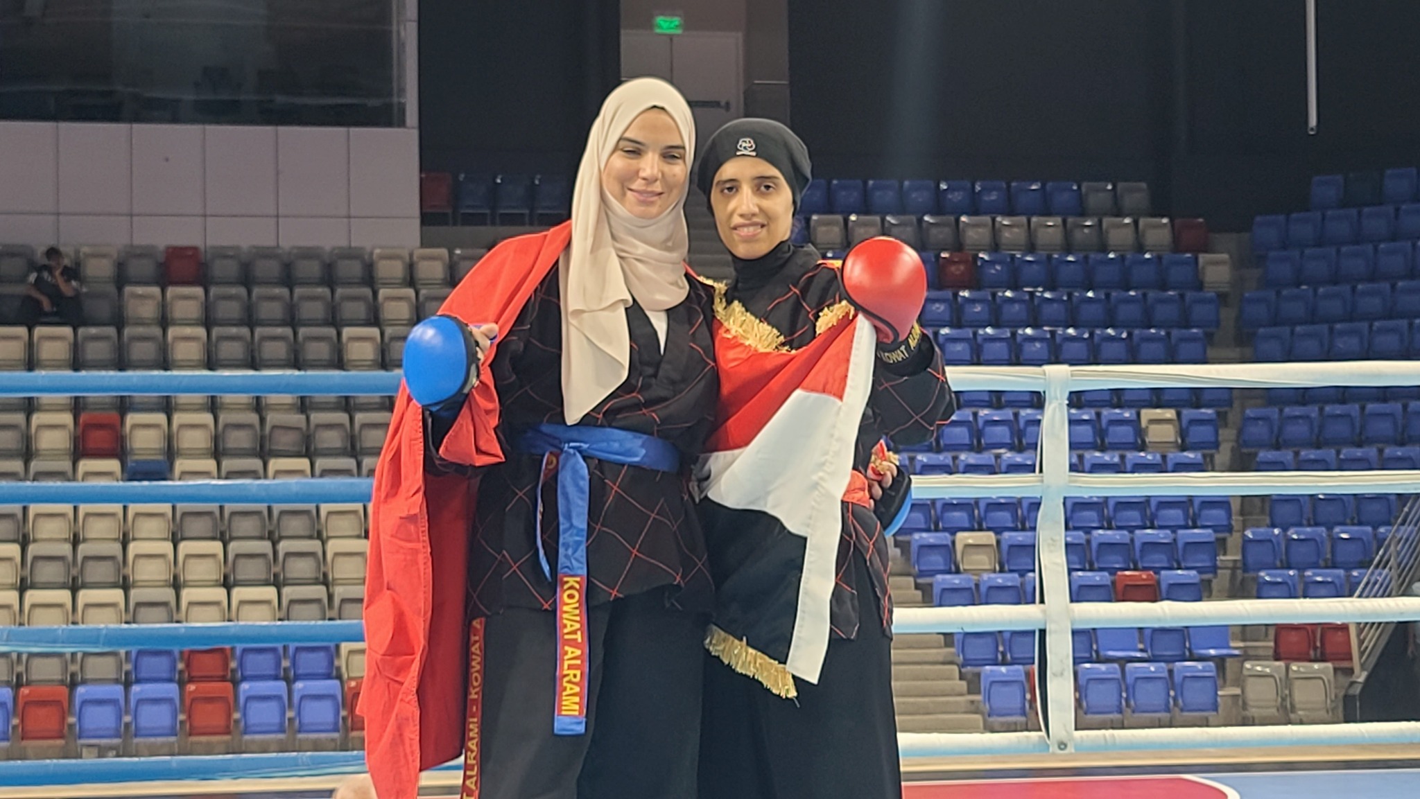 البطلة اليمنية سهام عامر تحصد ذهبية بطولة قوة الرمي والدفاع عن النفس في المنامة