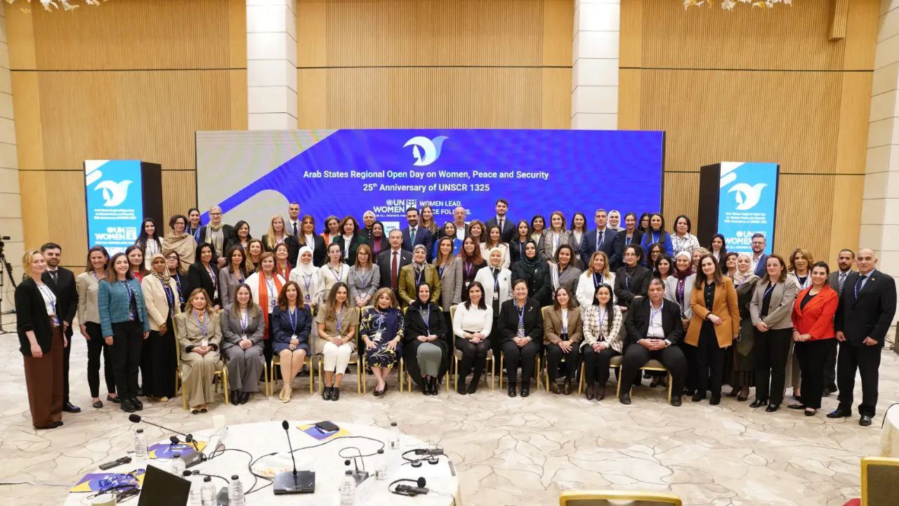 احتفاءً بمرور 25 عامًا على قرار مجلس الأمن 1325 هيئة الأمم المتحدة للمرأة تُطلِق أول يوم إقليمي مفتوح حول المرأة والسلام