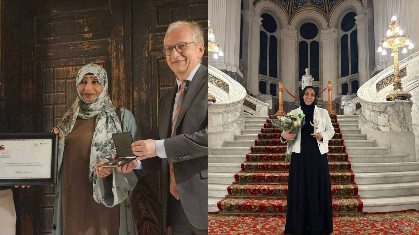 يمنيتان تتقلدان جوائز عالمية