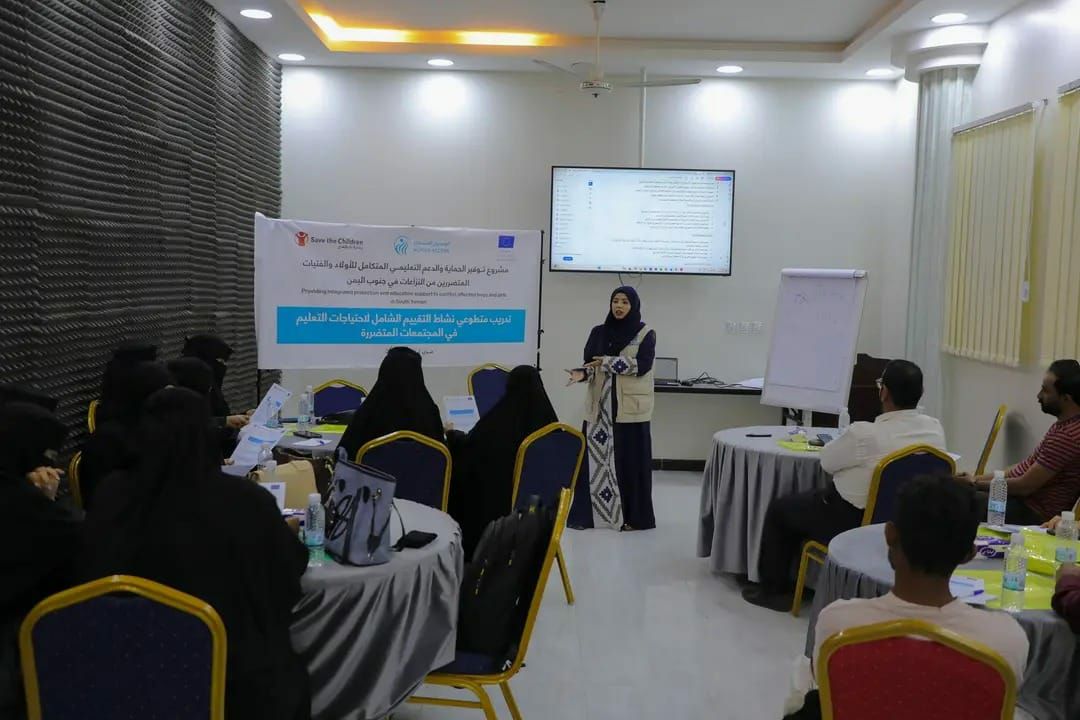 تدريب متطوعين لتعزيز حماية تعليم الفتيات والأطفال المتأثرين بالنزاع
