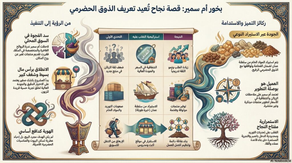 انفوجراف للمادة المكتوبة مولد بالذكاء الاصطناعي بواسطة Notebook KL