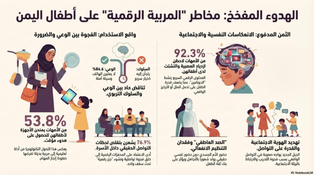 انفوجراف للمادة المكتوبة مولد بالذكاء الاصطناعي بواسطة Notebook LM