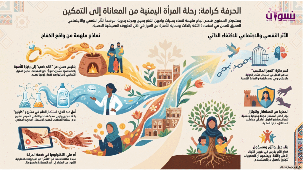 انفوجراف للمادة المكتوبة مولد بالذكاء الاصطناعي بواسطة Notebook LM