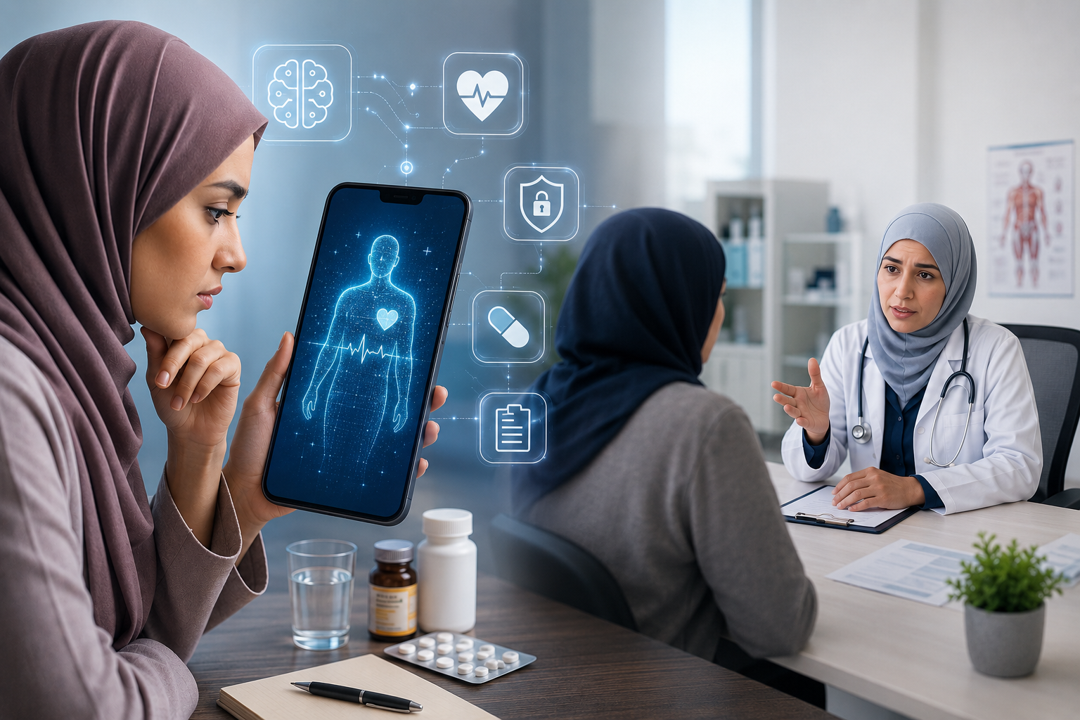 من الاستشارة إلى الاعتماد.. هل تشخص تطبيقات الذكاء الاصطناعي أمراضنا؟